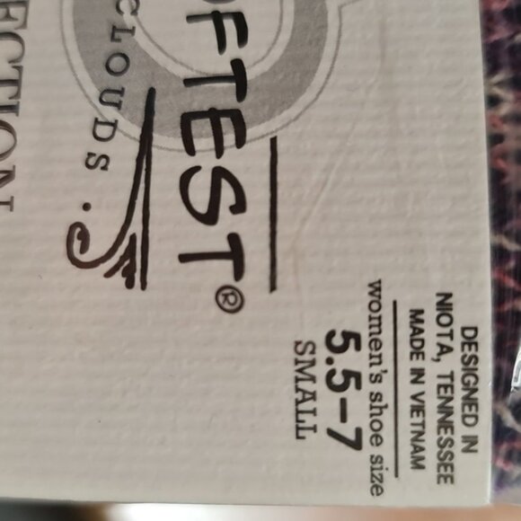 World's Softest Women's Ragg Knit Ankle Slipper - Picture 2 of 6